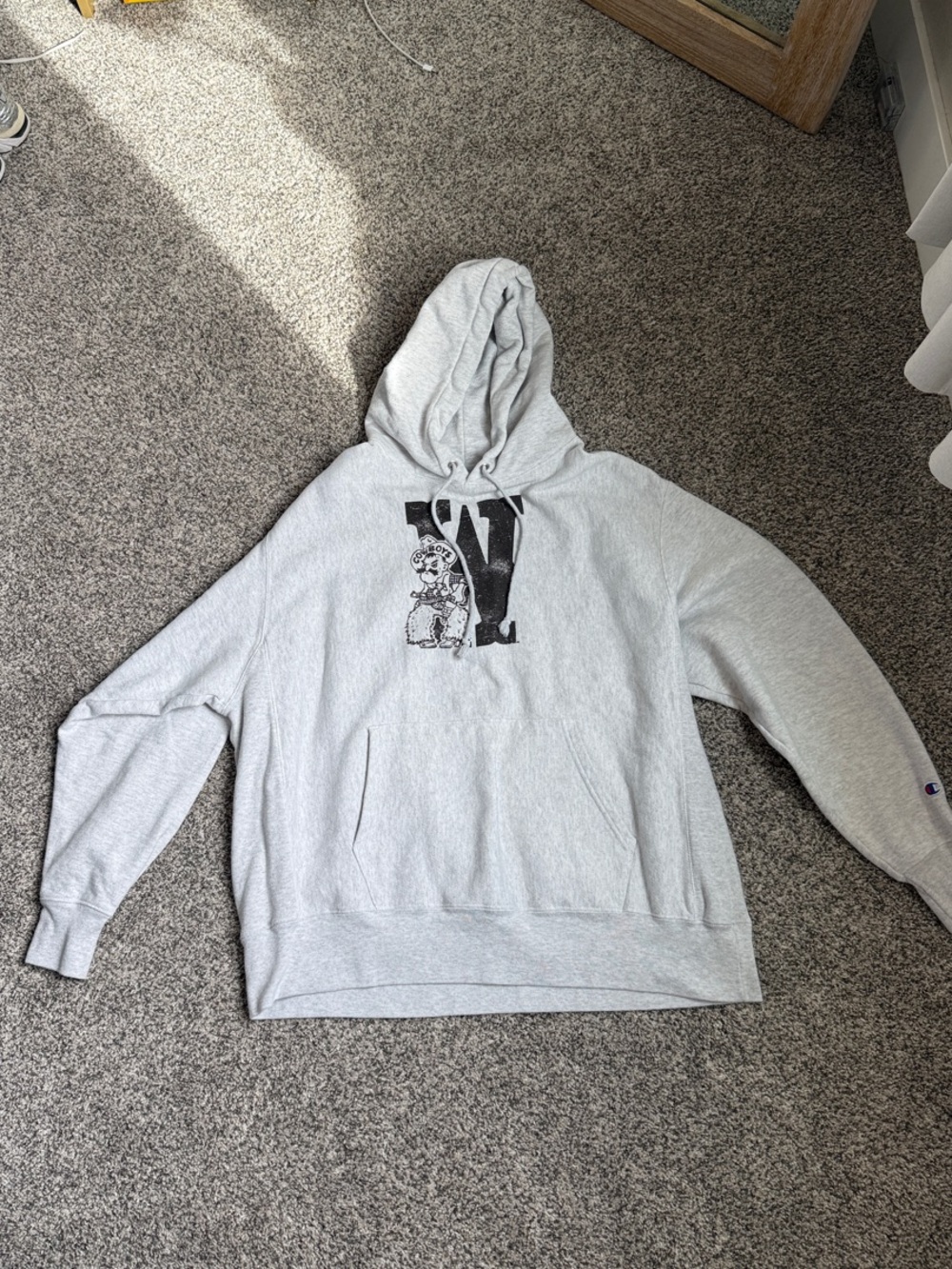 Gray Champion University of Wyoming Hoddie